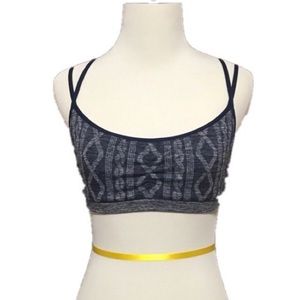 Victoria’s Secret Blue Ruched Strappy Bralette